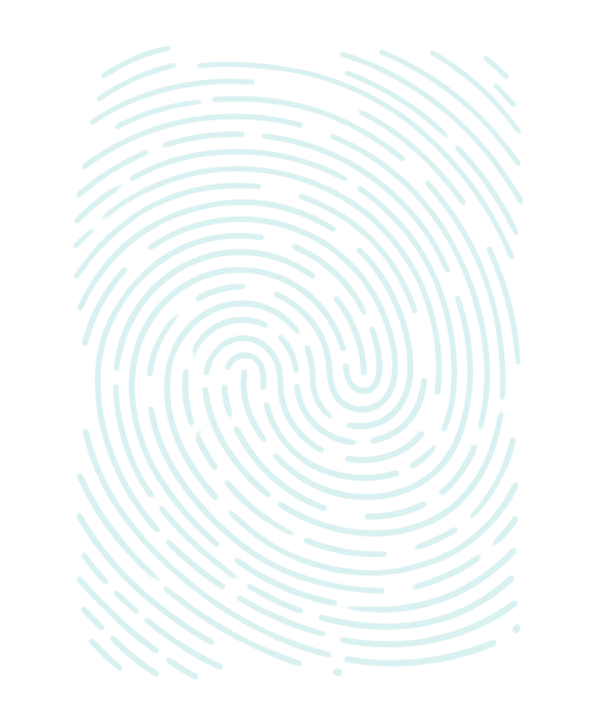 Abstract fingerprint graphic representing identity, security, and access control.